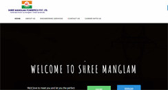 Desktop Screenshot of manglampower.com